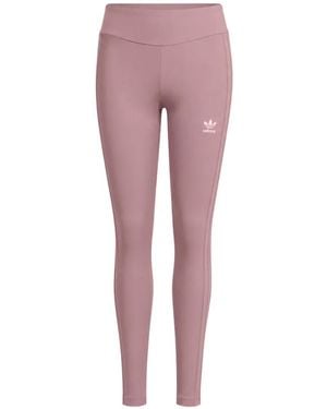 adidas Three-Stripes Leggings - Pink
