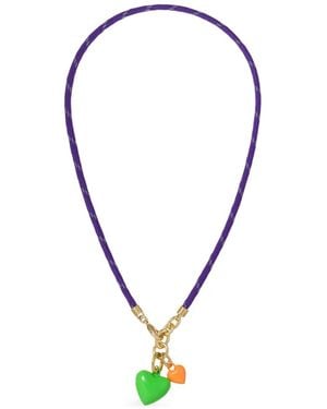Roxanne Assoulin Collana Happy Cord - Blu