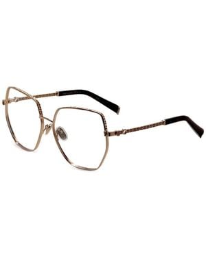 Philipp Plein Lunettes De Vue À Monture Géométrique - Metallic