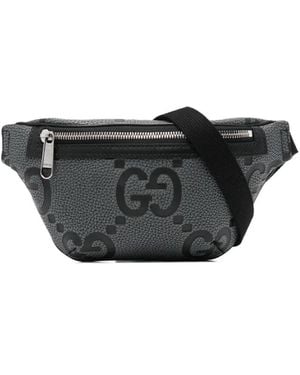 Gucci Small Jumbo Gg Belt Bag - Black