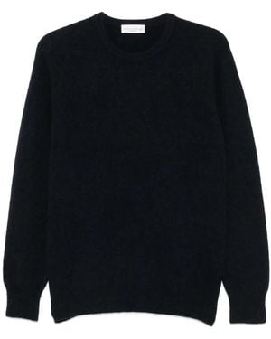 Roberto Collina Crew-Neck Long-Sleeve Sweater - Black