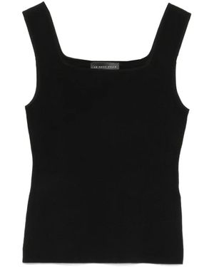 Le Petite Pulle Débardeur À Encolure Carrée - Black