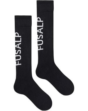 Fusalp Pop Ski Socks - Black