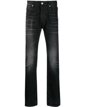 THE BIG WHITE BLUE Oustin Japan Slim-Cut Jeans - Black