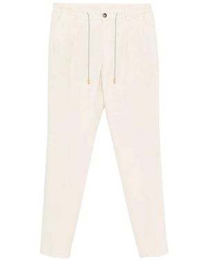 L.B.M. 1911 Tapered-Hose mit Kordelzug - Weiß