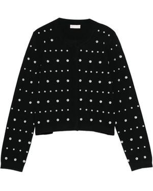 Liu Jo デコラティブ カーディガン - ブラック