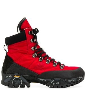 Premiata Midtrec Hiking Boots - Red
