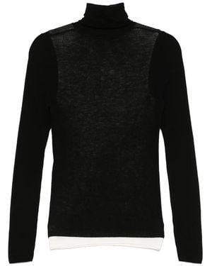 Sandro Wool Jumper - Black