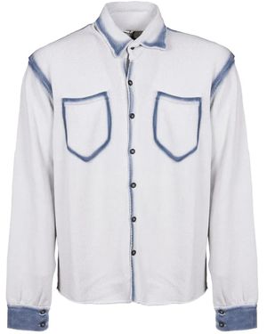 Atomo Factory Printed Shirt - White