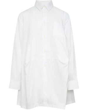 Comme des Garçons Button-Up Shirt - White