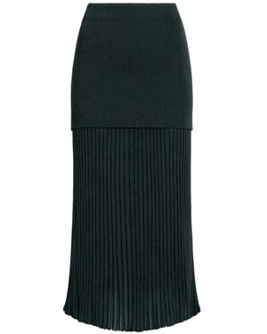 Proenza Schouler Falda Midi Luiza - Verde