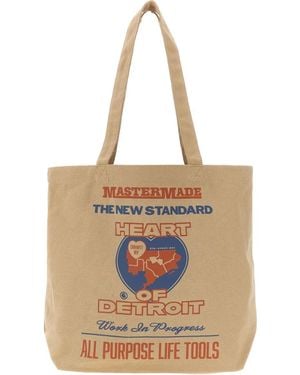 Carhartt Borsa Tote Con Stampa Grafica - Neutro