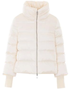 Add Gesteppte Jacke Mit Stehkragen - Weiß