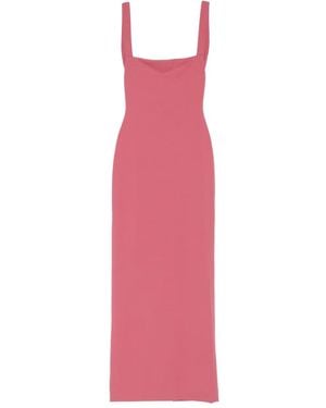 Solace London Joni Square Neck Sleeveless Maxi Dress - Pink