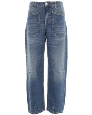 Liu Jo Patch Pocket Jeans - Blue