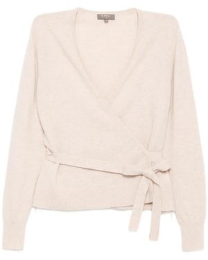 N.Peal Cashmere Cardigan A Portafoglio Arabella - Neutro