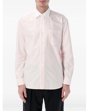 Salvatore Piccolo Camicia Alberto A Righe - Bianco