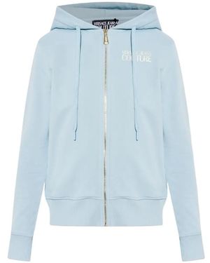 Versace Jeans Couture Zip-Up Sweatshirt - Blue
