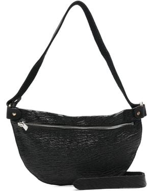 Guidi Grained Belt Bag - Black