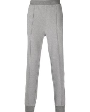 Corneliani Tapered Logo-Patch Joggers - Grey