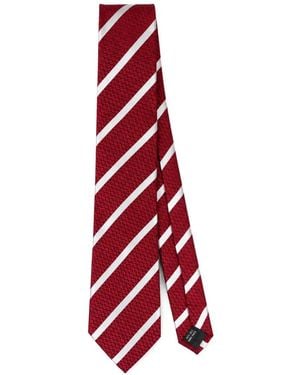 CAVENDISH® Diagonal-Stripe Tie - Red