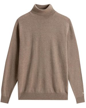 Woolrich Turtleneck Wool Jumper - Brown