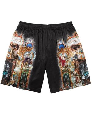 Supreme X Michael Jackson Graphic-Print Short - Black