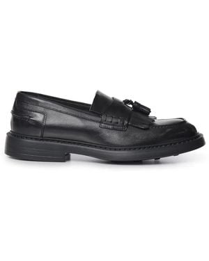 Doucal's Mocassins Kiltie À Pompons - Blanc