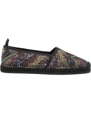 Missoni Sequin-Embellished Espadrilles - White