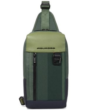 Piquadro One-Shoulder Backpack - Green