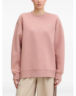 adidas By Stella McCartney Logo-Print Sweatshirt - Pink