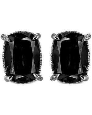 Anabela Chan 18Kt Wing Diamond Earrings - Black