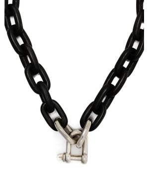 Parts Of 4 Charm Chain Necklace - Metallic