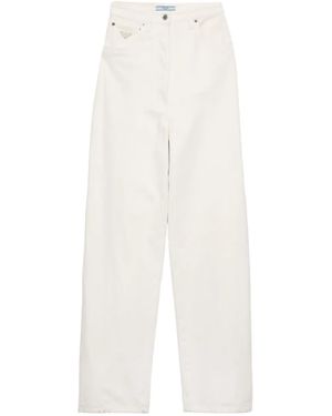 Prada Vaqueros de algodón - Blanco