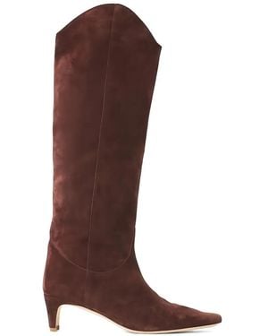 STAUD Bottes Western Wally - Brown