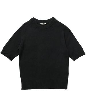 AURALEE Cashmere T-shirt - ブラック