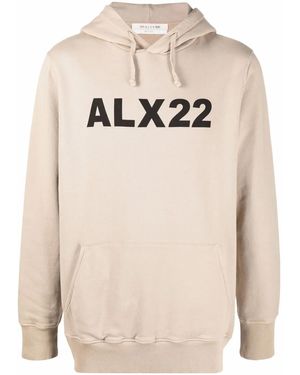 1017 ALYX 9SM Felpa Con Stampa - Neutro