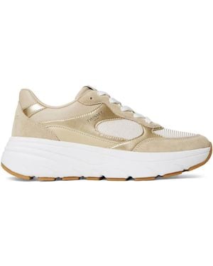 Twinset Leather Trainers - White
