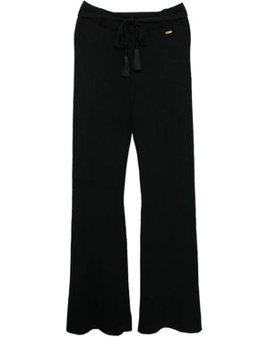 Tom Ford Rose Detail Trousers - Black