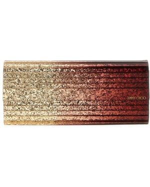 Jimmy Choo Sweetie Clutch Bag - Brown