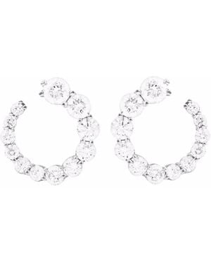 Melissa Kaye 18Kt Witgouden Aria Oorbellen Met Diamant