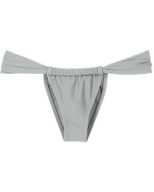 Amir Slama Bikinihöschen Mit Hohem Bund - Grau