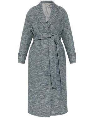 Victoria Beckham Abrigo con manga raglán - Gris