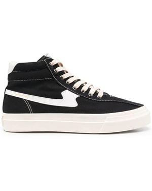 Stepney Workers Club High-Top-Sneakers Mit Schnürung - Schwarz