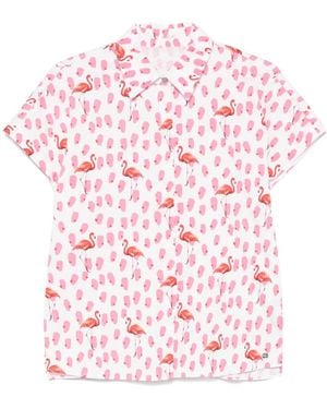 Marc Cain Flamingo-Print Shirt - Pink