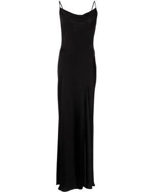 Jonathan Simkhai Finley Crepe Satin Gown - Black