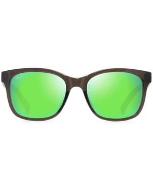 Maui Jim Lunettes De Soleil À Monture CarréeʻŌwelo - Green