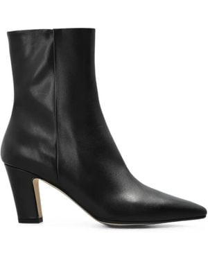 Aeyde Maris Pointed-Toe Ankle Boots - Black