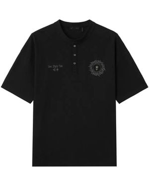 FIVE CM Logo-Print T-Shirt - Black