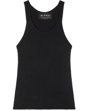 Alanui Finest Tank Top - Black